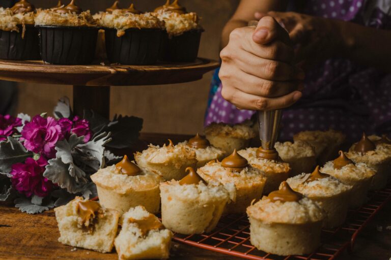 Muffins de Coco y Manjar
