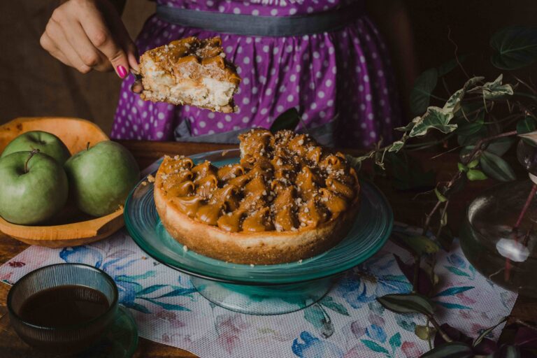 Cheesecake de Manzanas y Manjar