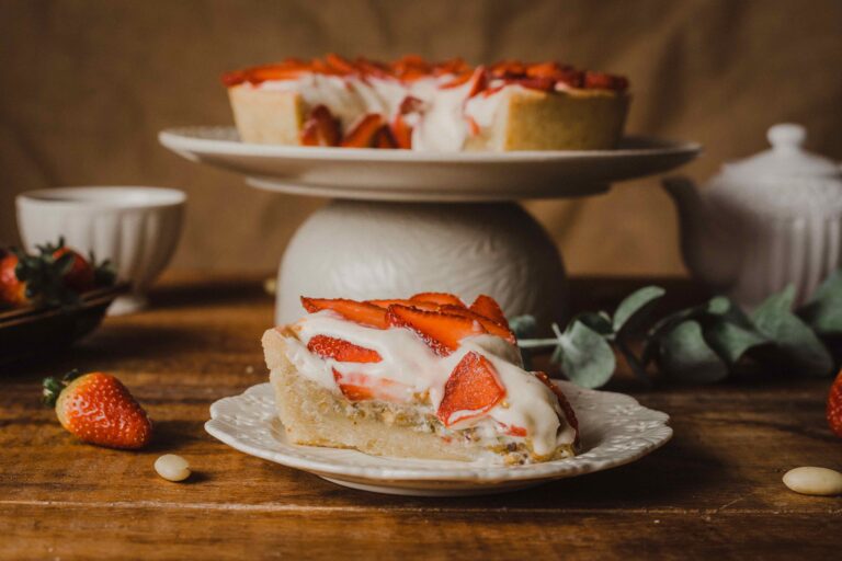 Tartaleta de Pistachos y Fresas