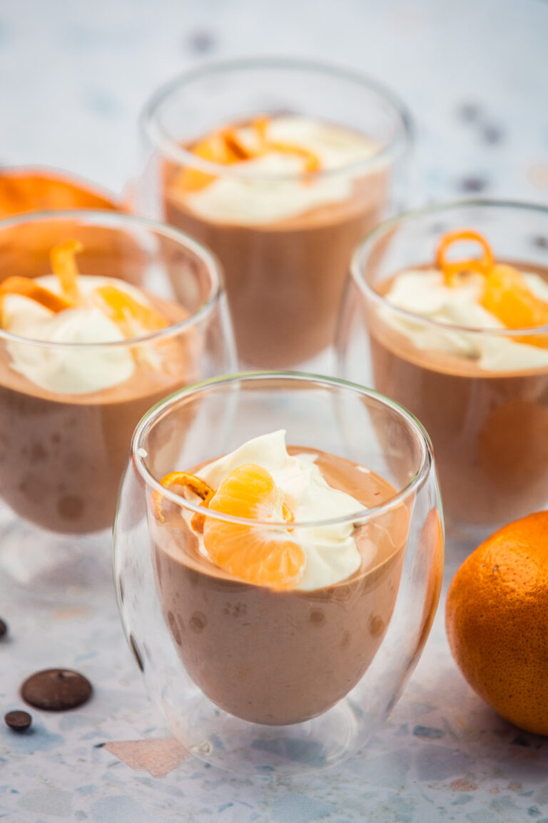 Mousse de Chocolate y Mandarina