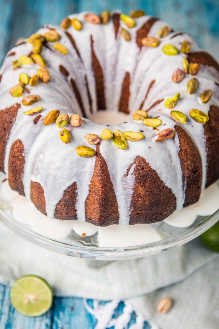 Torta de Pistacho y Limón