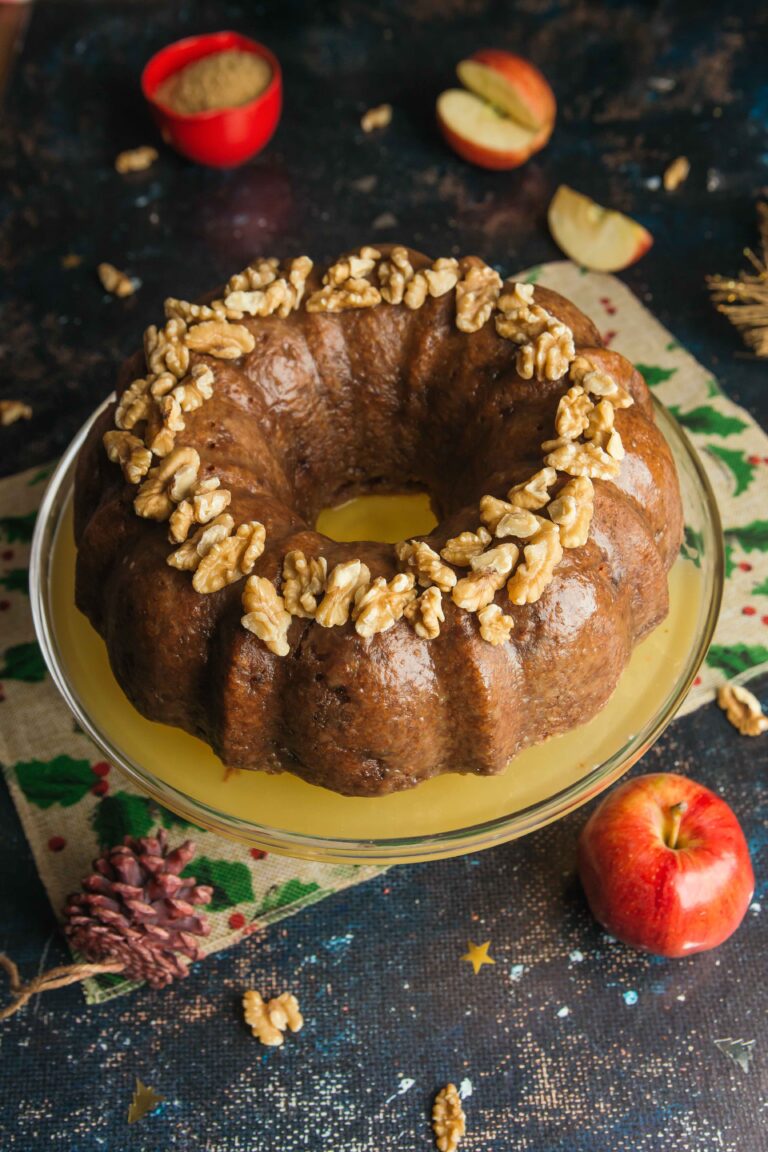 Torta de Manzanas y Caramelo