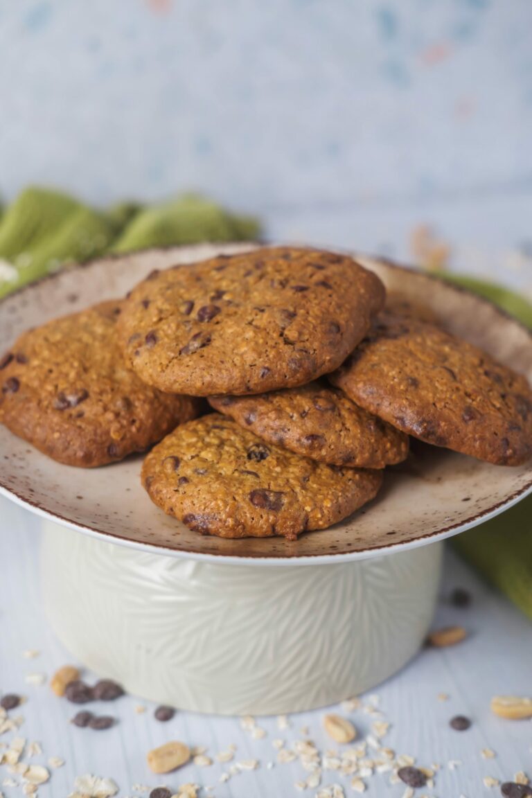 Galletas de Maní ChocoChips (sin gluten, sin lácteos)