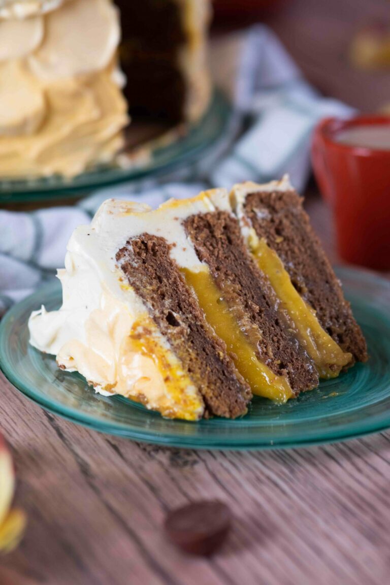 Torta de Chocolate y Maracuyá