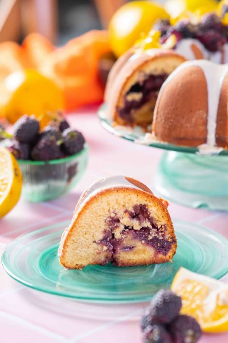 Bundt Cake de Naranja y Moras