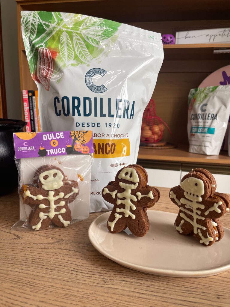 Halloween: Alfajores de Calavera