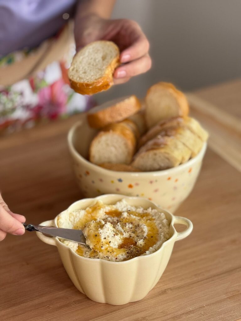 Dip de Ricotta y Miel