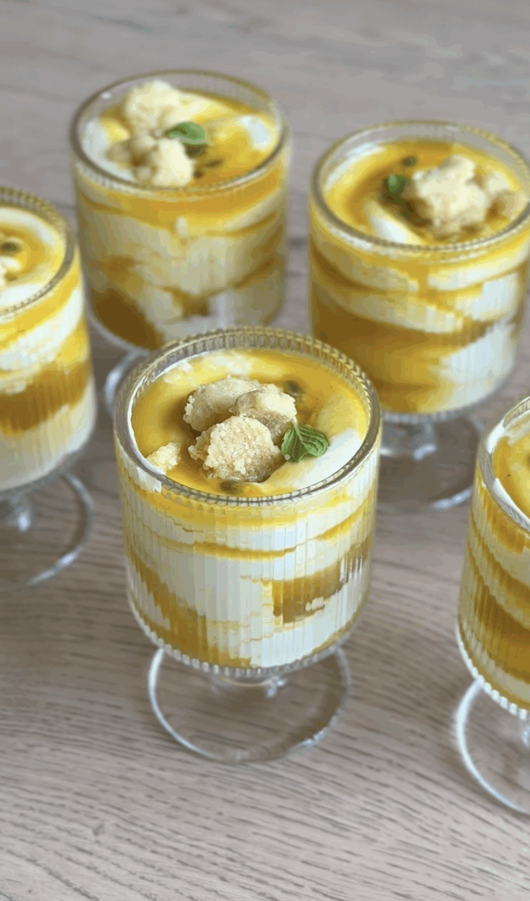 Mousse de Maracuyá - Fácil