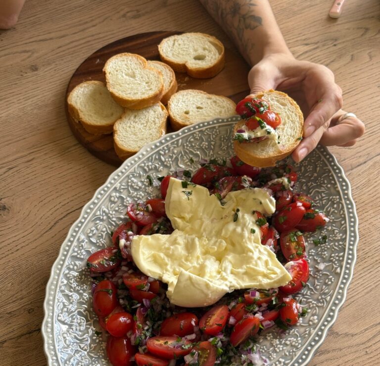 Ensalada Italiana de Burrata