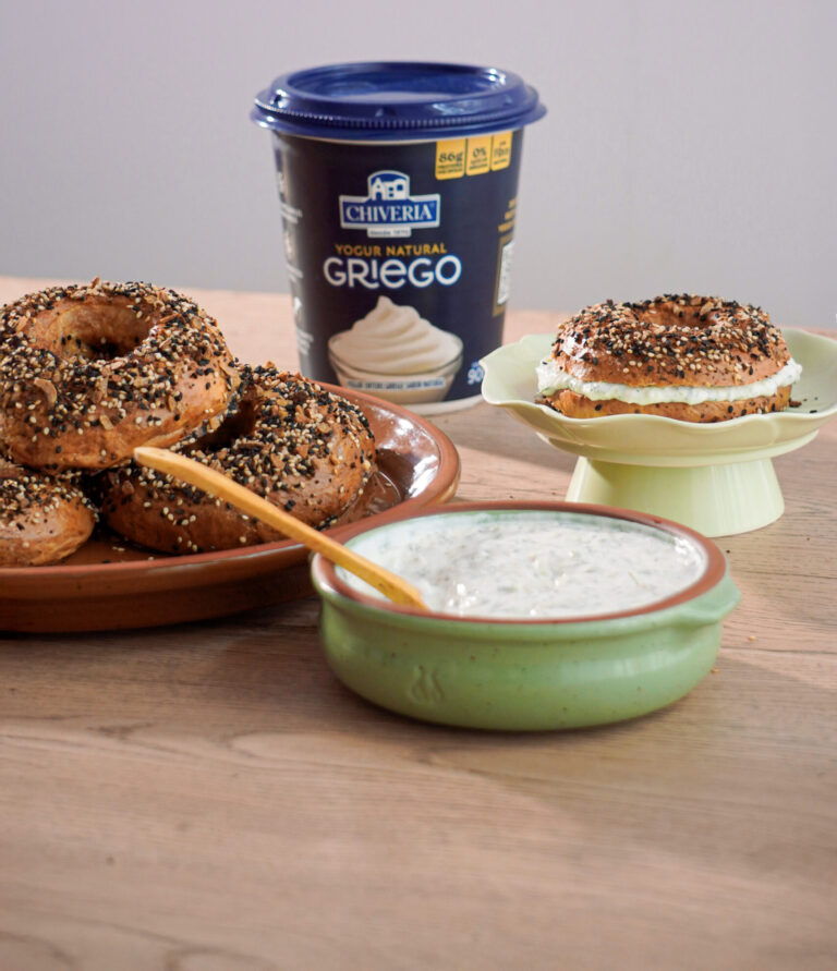 Bagels y Tzatziki