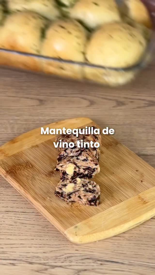 Mantequilla de vino tinto